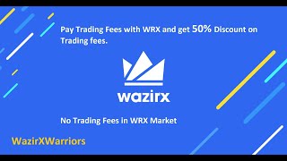 wazirx Trading Fee Discounts